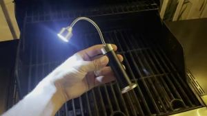 Grill Light - BBQ Accessories for Outdoor with Magnetic Base 360 Degree Flexible Neck Water Heat Resistant No Batteries Included