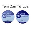 Tem Dán Từ Loa RCF, giá 1 cặp (2 tem) | tem rcf, tem loa rcf, tem dán loa rcf.. 