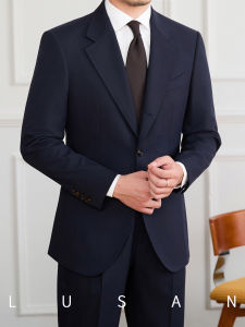 Casual Elegant Slim Fit Three-Button Vintage English Suit Jacket