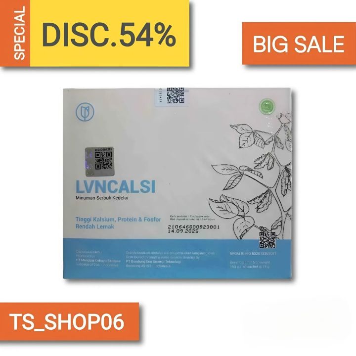 Lvn calsi original 100% bpom - 1 box isi 10 sachet | Lazada Indonesia