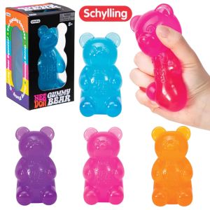 Schylling Maltose  Bear Slow Rebound Squeeze Toy Nee Doh Stress Relief Anxiety Fidget Toy Gift