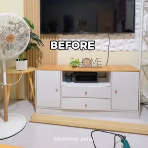 Modern Wall-mounted TV cabinet/kabinet TV rak tv/almari tv/Rak TV Gantung 120CM/140CM Hanging TV Cabinet