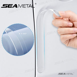4 cái mở rộng cửa xe Dải hãm xung thân xe bảo vệ chống trầy xước & chống va chạm gương chiếu hậu nhãn dán bảo vệ