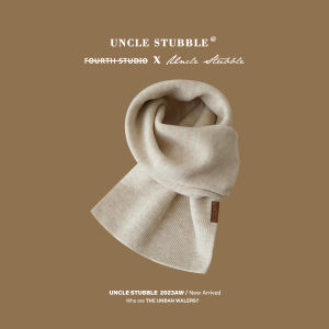 Girls Thick Knitwear Large Scarf Cold Protection in Winter Warm All-Matching Students Couple Scarf South Korea Dongdaemun Boys