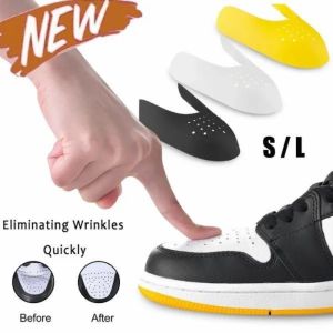 5 Pairs Shoe Tree Acrylic Shoe Shield for Sneakers Anti-Crease Wrinkled Fold Toe Support Shoe Strecher Suitable 35-45