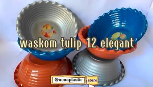 Waskom Tulip 12 Elegant Modern serbaguna paket 1 pcs - paket 300 pcs