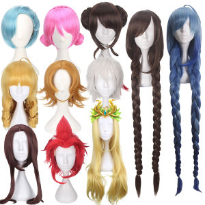 Bộ Tóc Giả Cosplay Hoạt Hình Phụ Kiện Trang Phục Nhân Vật Hoạt Hình Tóc Giả Cho Nữ Bộ Tóc Giả Cho Nữ