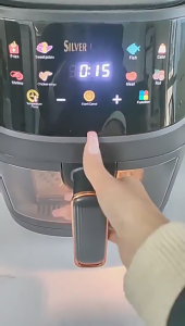 Air fryer household visual multi-function all-in-one 2025 new fully automatic electric oven fryer