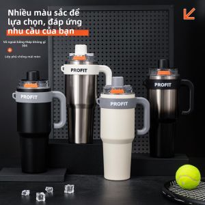 Ly Giữ Nhiệt 316 Thép Không Gỉ Có Quai