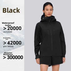 Rainproof Windproof Climbing Shell Jacket