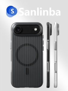 เคสโทรศัพท์แบบดูดซับแม่เหล็ก Sanlinba สำหรับ Apple iPhone 17 pro Max ป้องกันรอยสึกหรอ ป้องกันการลื่น ดีไซน์เรียบง่าย แบบครอบเต็ม