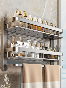 Hanging No-drill Bathroom Storage Shelf