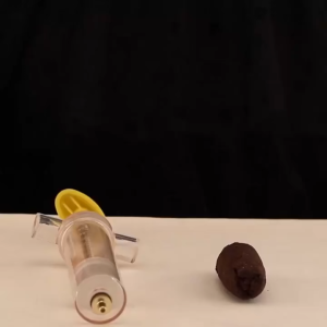 Feeder Obat Hewan Kecil 1Pc | Suntik Manual+Selang Obat Melengkung untuk Anak Kucing Anjing Kelinci