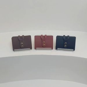 Dompet Kartu Wanita Bahan Kulit Sintetis Premium 32 Slot Korean Style Model Import Terbaru