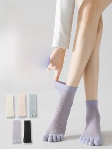 Tất nữ MiiOW bằng cotton lưới mỏng thoáng khí dài đến bắp chân