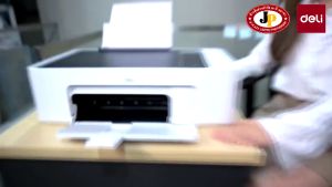 เครื่องปริ้นเตอร์ Deli D311NW Inkjet All-in-One Wi-Fi พร้อมหมึกแท้ 1 ชุด รับประกันศูนย์ 2 ปี