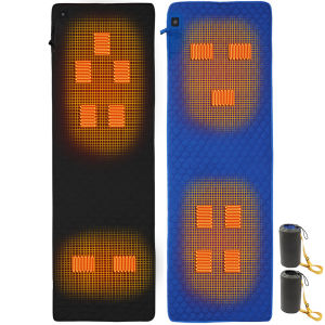 7 Zones Heating Sleeping Mat 38 To 65 degrees 3 Gear Camping Sleeping Mattress USB Powered for Outdoor Camping Hiking