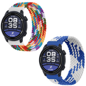 Coros Apex2 ใช้งานร่วมกับไนลอนคุณภาพสูงสร้อยข้อมือกีฬาสําหรับ Garmin 245m Venu Sq Fitness Tracker นาฬิกา