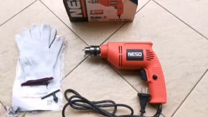 NESO Mesin Bor Listrik Impact Drill Electric Drill 10mm Bolak Balik