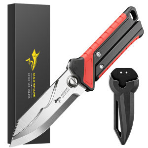 Mad Shark | Multi-use Durable Kitchen Scissors Sharp Stainless Steel Magnetic Storage