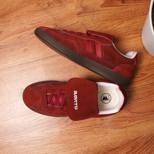 Bavito Costa Maroon - Sepatu Sneakers Casual Pria Wanita Size 36-46