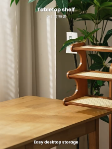 🇸🇬 Coffee Station Organizer / Teapot rack / Bamboo Mug Holder Countertop Kitchen Counter Shelf for Tea Coffee Bar Accessories Matcha Stand Cup Display Condiment Storage Rack 3 Tier Brown