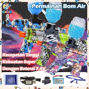 Grafiti Empat Warna Pistol Mainan Anak Mainan Anak Mainan Pistol Air Taman Bermain