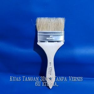 Kuas tangan 3 Inch Perlusin Tanpa vernis 611 ETERNA
