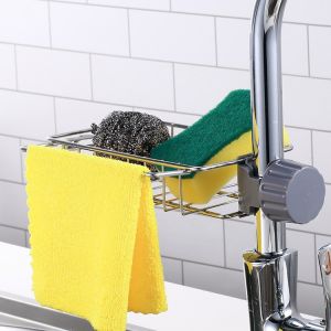 Drying and Storage Kitchen Sink Rack Stainless Steel