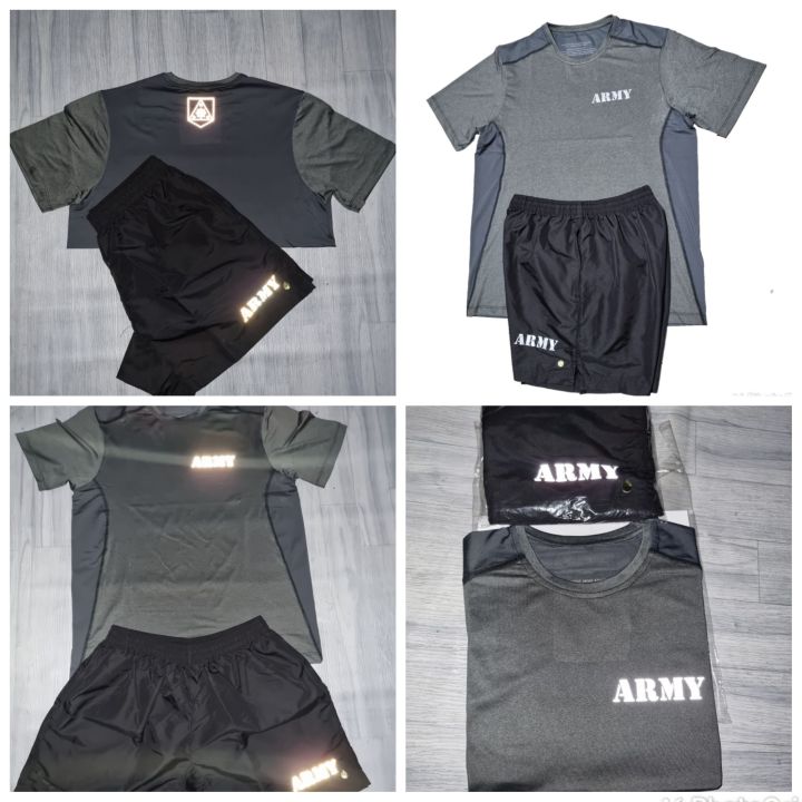 Military/Army Athletic Set Gray Reflectorized | Lazada PH