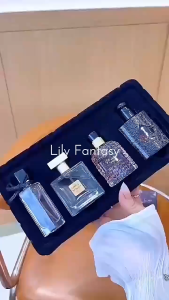 🔥Ready Stock🔥 Women Perfume Gift Box 4in1 Perfume Set Long Lasting Light Fragrance Floral Perfume Set Minyak Wangi