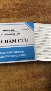 Kim châm cứu vô trùng dùng trong y tế {100 kim/ 1 hộp}