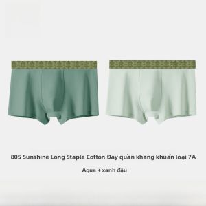 MiiOW | Quần lót nam Catman Cotton nguyên chất Quần lót nam Quần lót nam cạp vừa mùa thu 2024 Quần lót nam kháng khuẩn mềm mại thoáng khí cỡ lớn