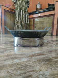 TATAKAN ATAU PENYANGGA WAJAN/TATAKAN PANCI ANTI PANAS BAHAN STAINLES