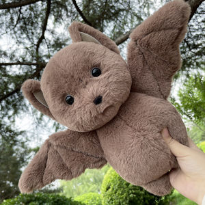 Bat Plush Toy Keychain Backpack Pendant Cute Soft Plush Gothic Bat Animal Plush Toys for Children Gift Halloween Room Decor