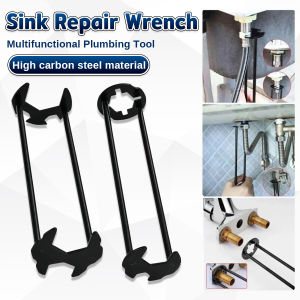 Jozoo Sink Repair Wrench Multifunctional Plumbing Tool for Bathroom Kitchen