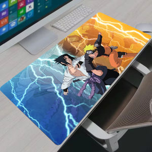 Bandai | N-Naruto Printed Large Desk Mouse Pad Smooth Surface Anti Skid Rubber Base Gaming Keyboard Mat Laptop Computer Accessory