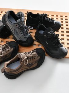 Comfortable Breathable Outdoor Climbing Series Mens Casual Hiking Sports Shoes Lightweight Shock Absorption Anti-slip Autumn New Style