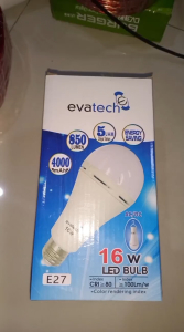 Magic Lamp Evatech / Lampu emergency Led ajaib bohlam lampu listrik 16 W-M4