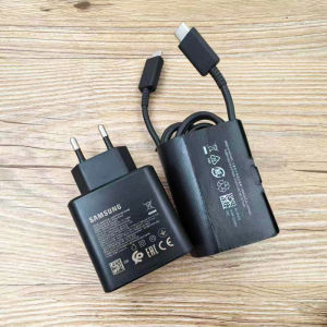 Bộ Sạc Tường Siêu Nhanh Samsung EP-TA845 45W PD Dành Cho Galaxy Z Fold Flip 7 6 A56 Cáp Type C Tương Thích Với S25 S24 FE