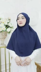 KHIMAR MARYAM CRINKLE: Pilihan Hijab Tali Berkualitas