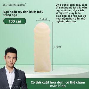 AIBUSISO | Bao Tay Ngón Dày Lần Sử Dụng Mỏng Cực Kỹ Đã Làm Sạch Bền