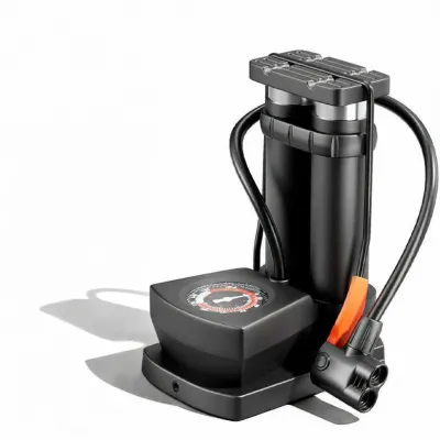 Dual Cylinder Universal Air Pump for Bicycle E-bike and Basketball