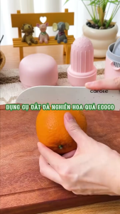 Bộ ép cam cao cấp ECOCO dụng cụ vắt cam chanh cầm tay đa năng ép nước trái cây tiện lợi