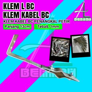 Klem L Kabel BC Klem Kabel BC Penangkal Petir Klem Isolator Grounding