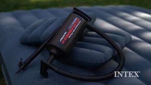 INTEX 68605 Double Quick Hand Pump Manual Hand Air Pump Manual Inflate Inflatable Pool Car Bed Mattress Balloon Swimming Pool Sofa Bathtub Boat