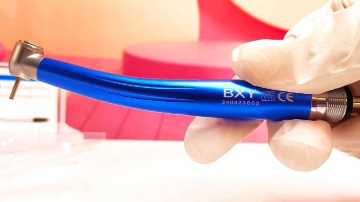 thumbnail image 2 of 10-Pack Dental High Speed Handpiece Turbines | Push Button 4-Hole (Midwest) | Standard Head 2 of 6