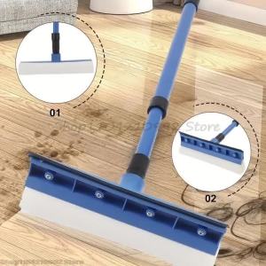 Telescopic Squeegee Wiper Window Mop 2 In 1 Glass Cleaner for Home Car Bathroom Shower Sliding Door Mirror Cleaning Tool