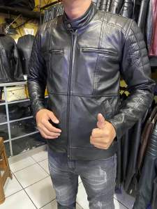 COD Jaket kulit domba model racing /jaket kulit motoran