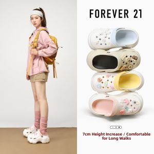 Forever 21 | Cute Thick Heel Clog Shoes